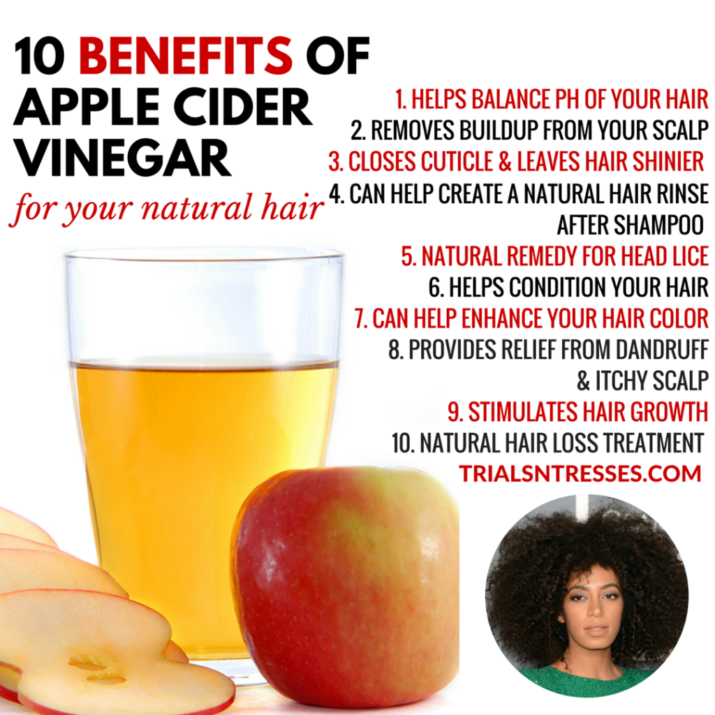 10 Benefits Of Apple Cider Vinegar For Your Natural Hair ...