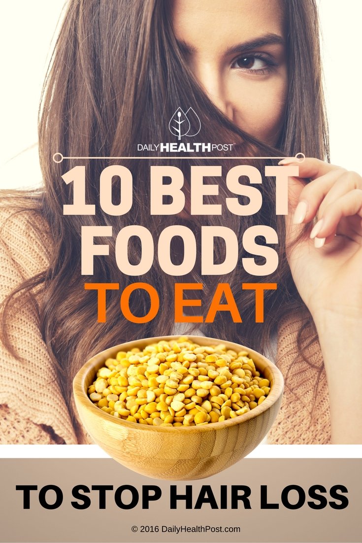 10 Best Foods To Eat To Stop Hair Loss