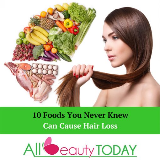 10 Food Causes Hair Loss