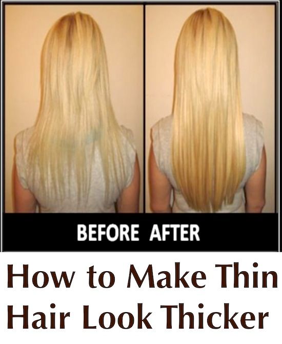 5 Genius Ways To Make Your Thin Hair Look Seriously Thick ...