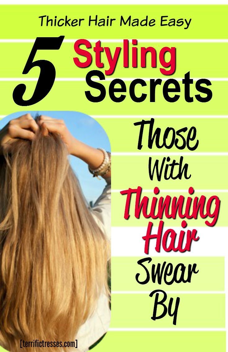 5 Styling Secrets Those with Thinning Hair Swear By