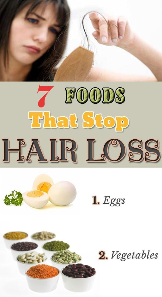 7 Foods That Stop Hair Loss