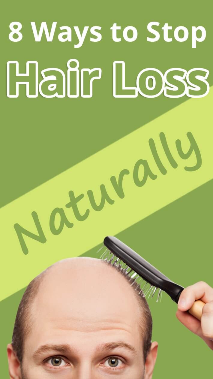 8 Ways to Stop Hair Loss Naturally