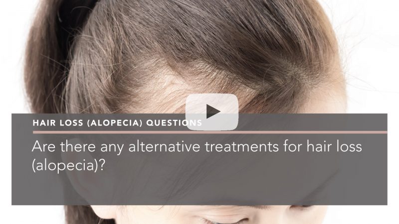 Are there any alternative treatments for hair loss (alopecia ...