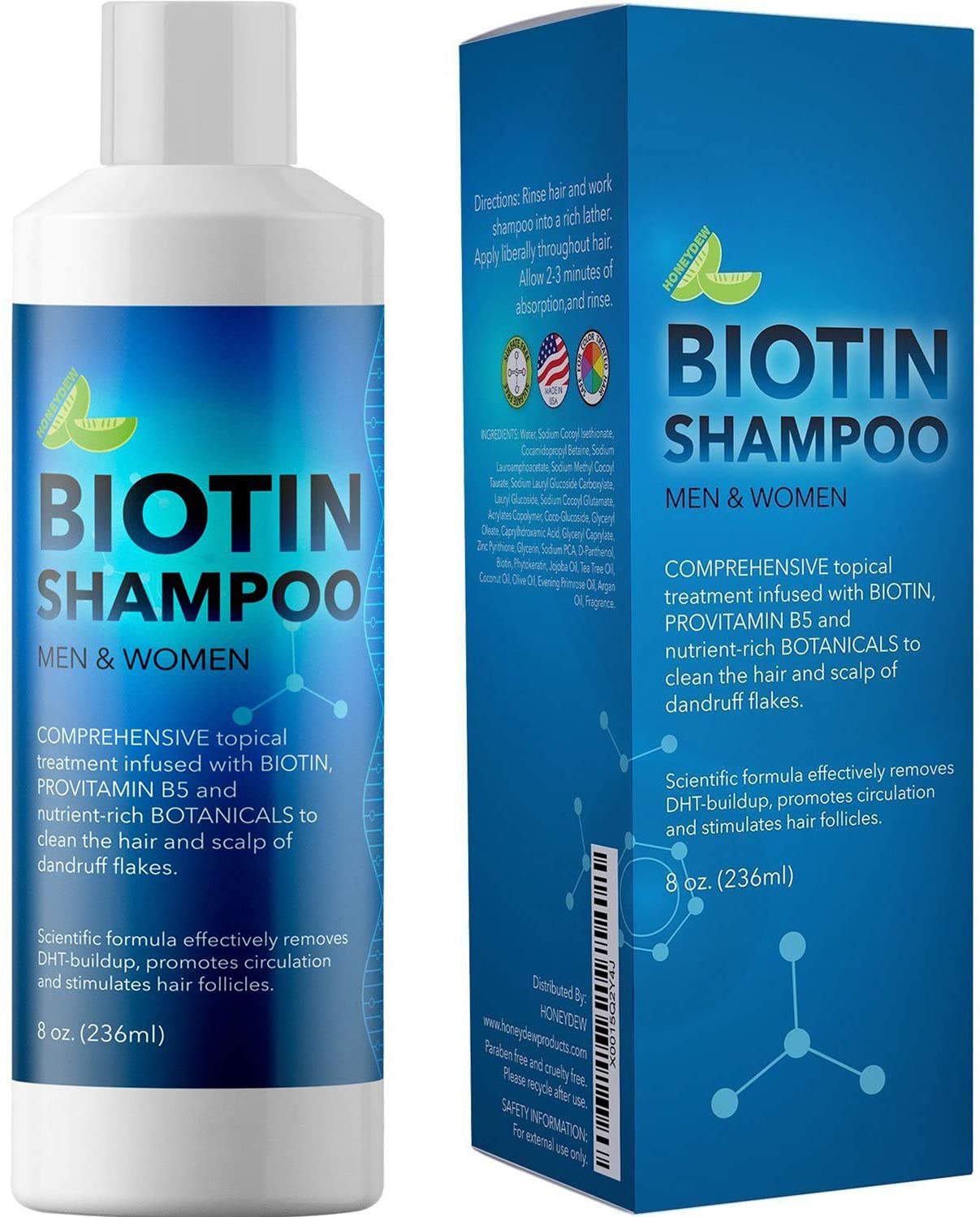 Biotin Shampoo for Hair Loss Growth B