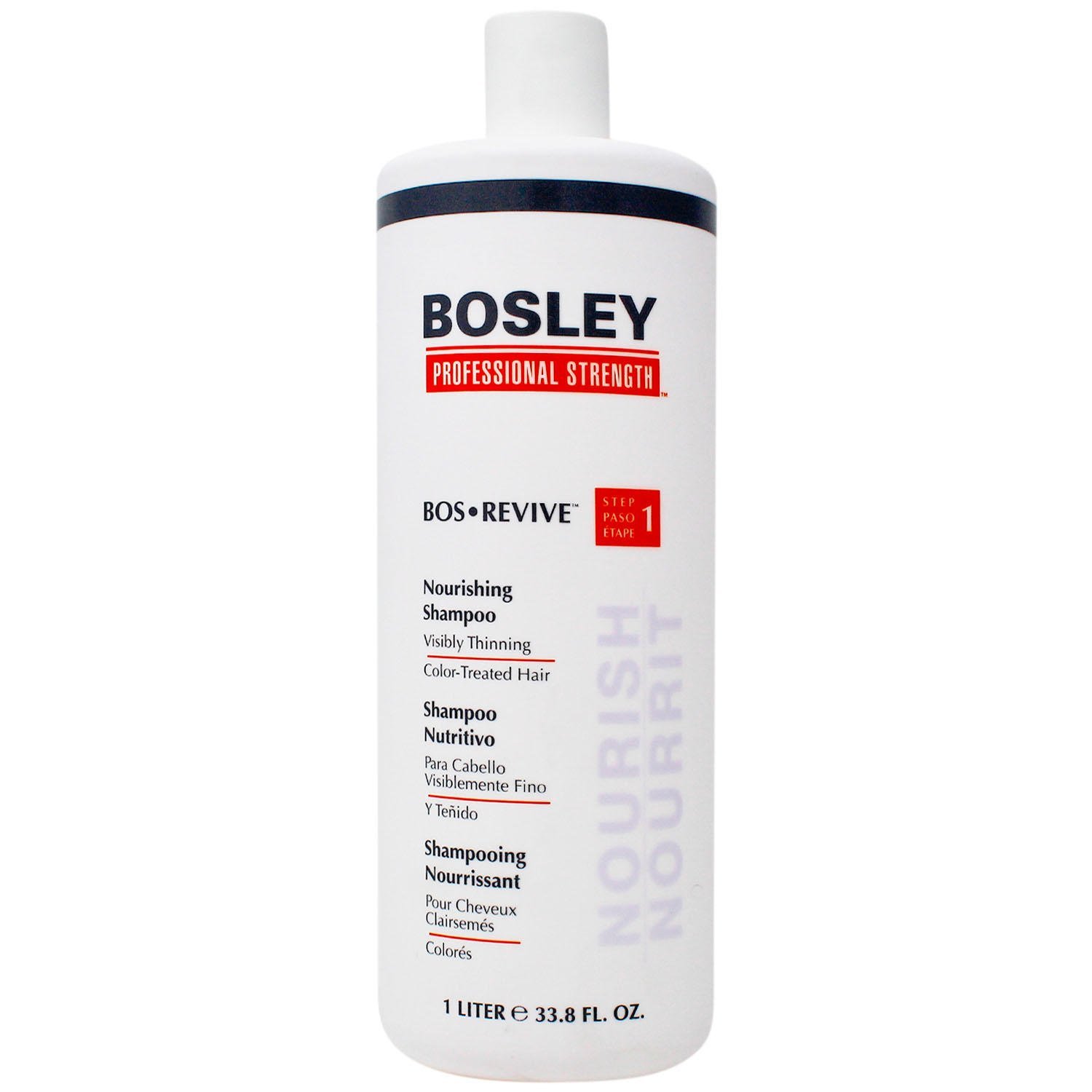 Bosley BosRevive Nourishing Shampoo Visibly Thinning for ...