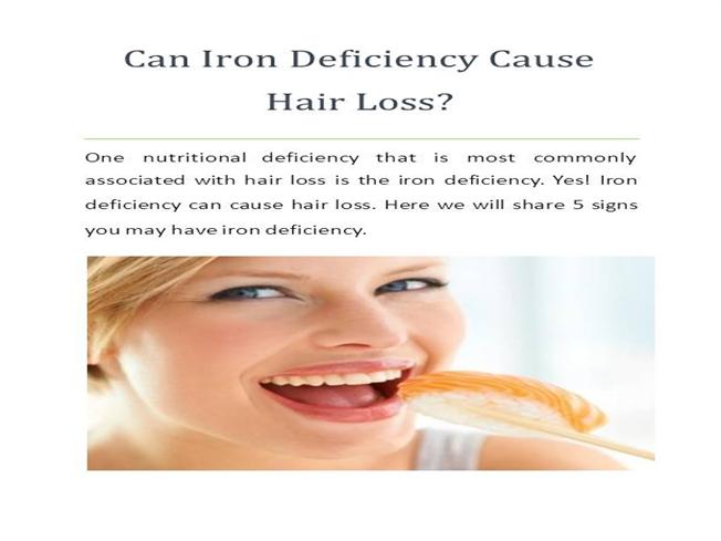 Can Iron Deficiency Cause Hair Loss?