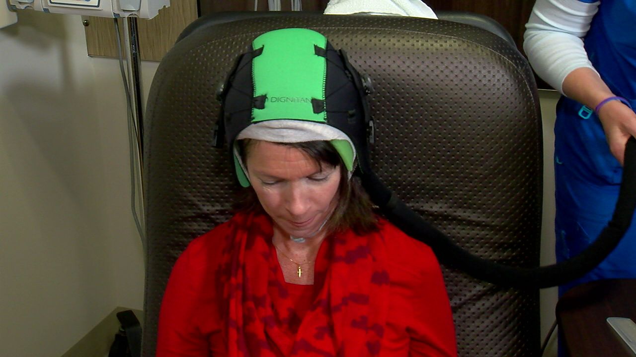 Cooling cap helps reduce hair loss during chemo