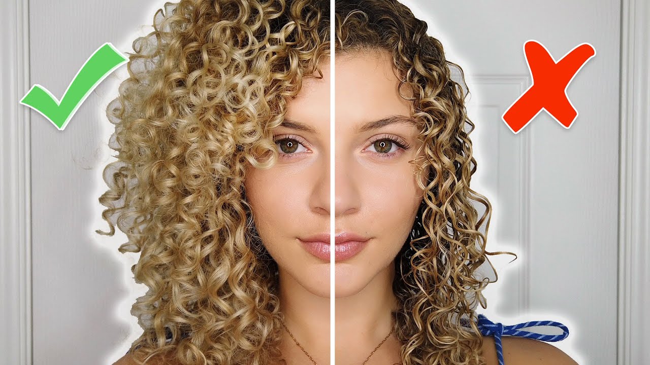 CURLY HAIR STYLING MISTAKES TO AVOID + TIPS FOR VOLUME AND DEFINITION ...