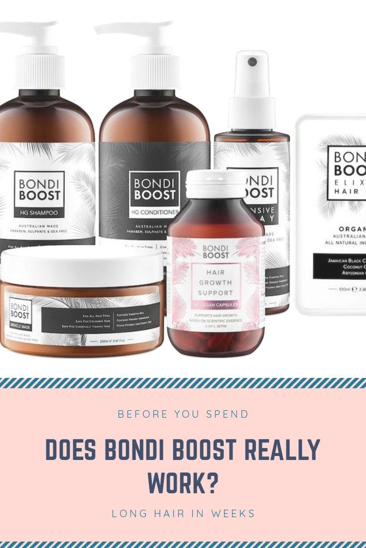 Does Bondi Boost make your hair grow?