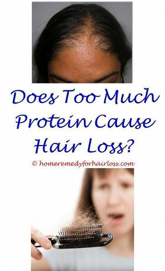 does too much protein cause hair loss #stophairloss # ...