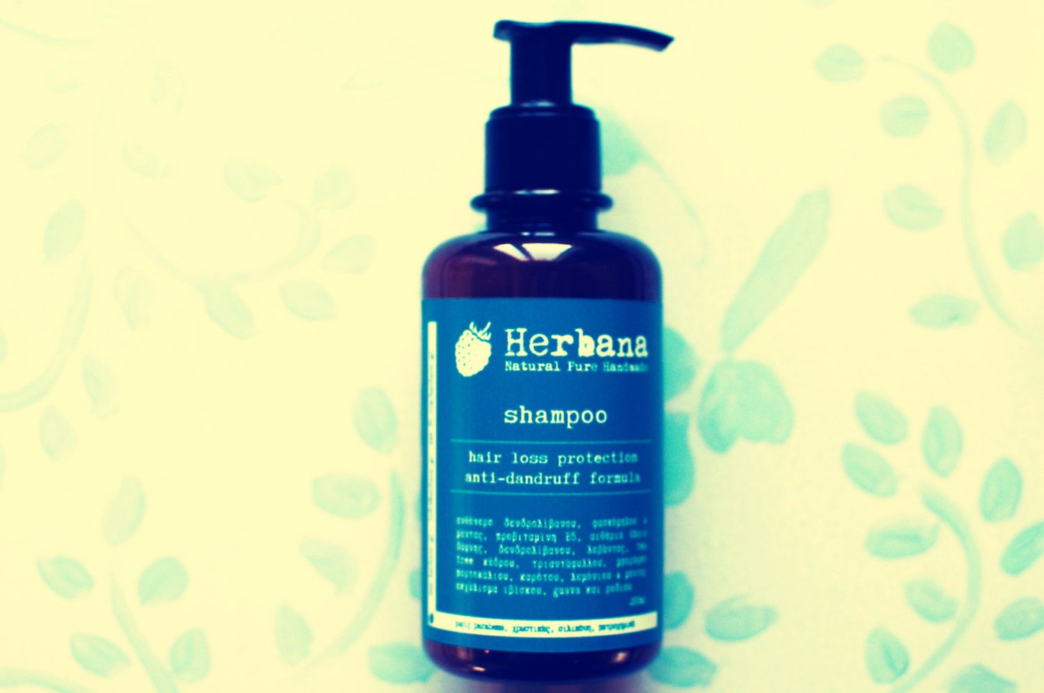 Hair loss Natural Shampoo Anti