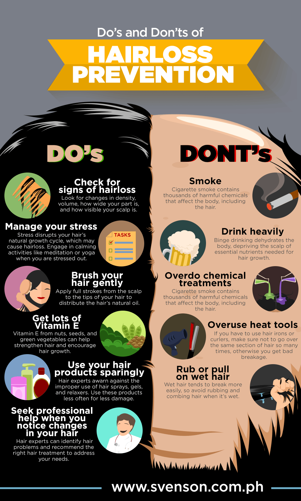 Hair Loss Prevention Tips: Do