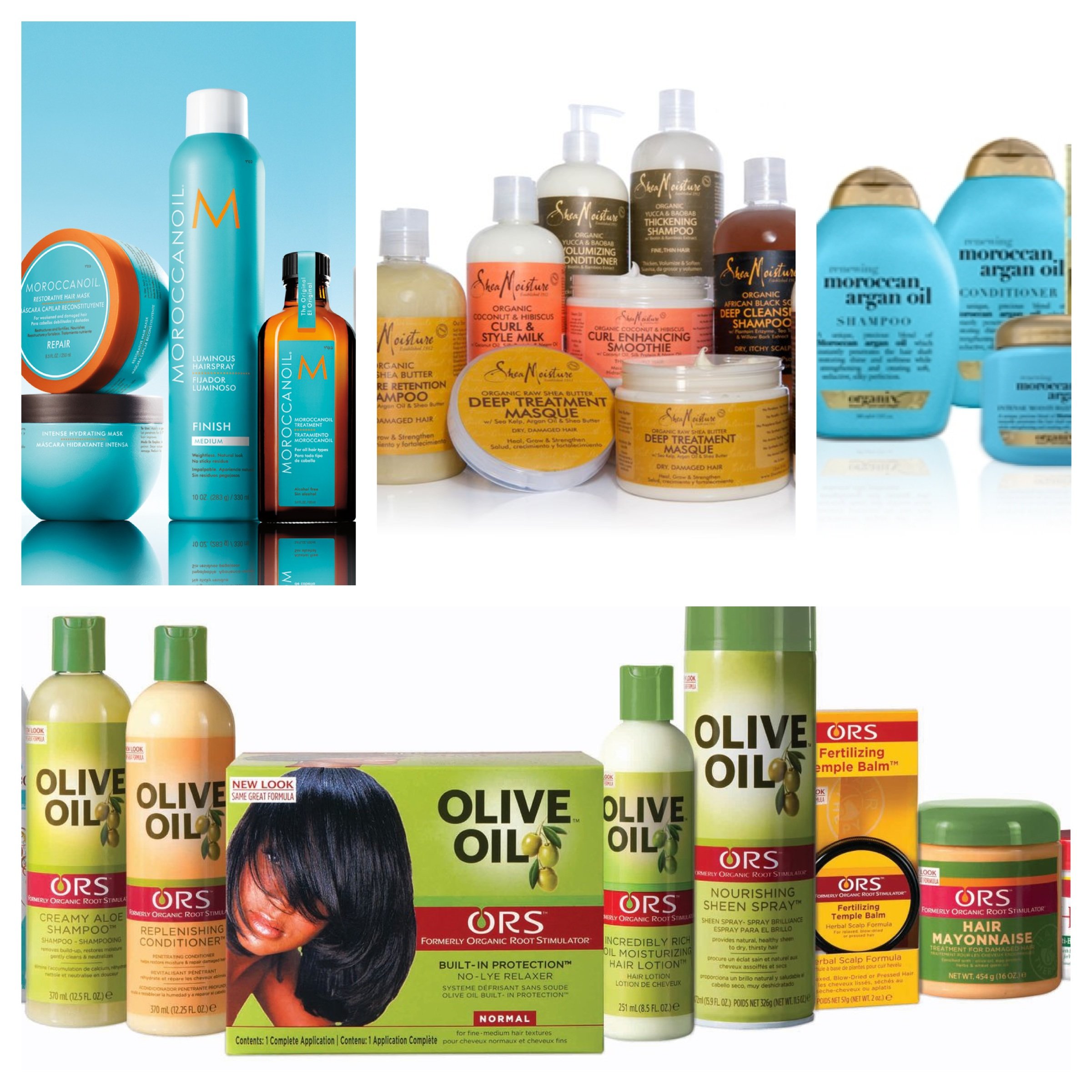 Hair Products for Healthy Relaxed Hair