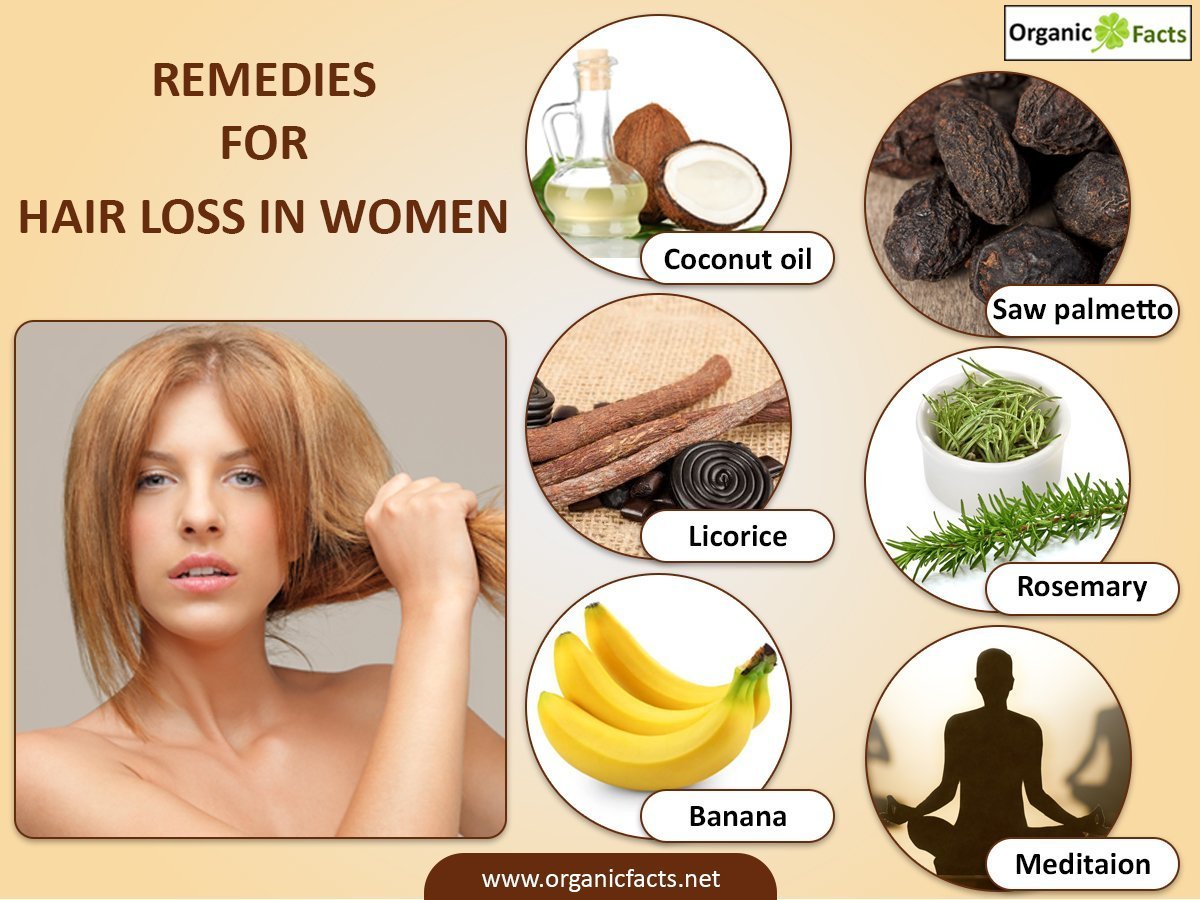 Home Remedies for Hair Loss in Women