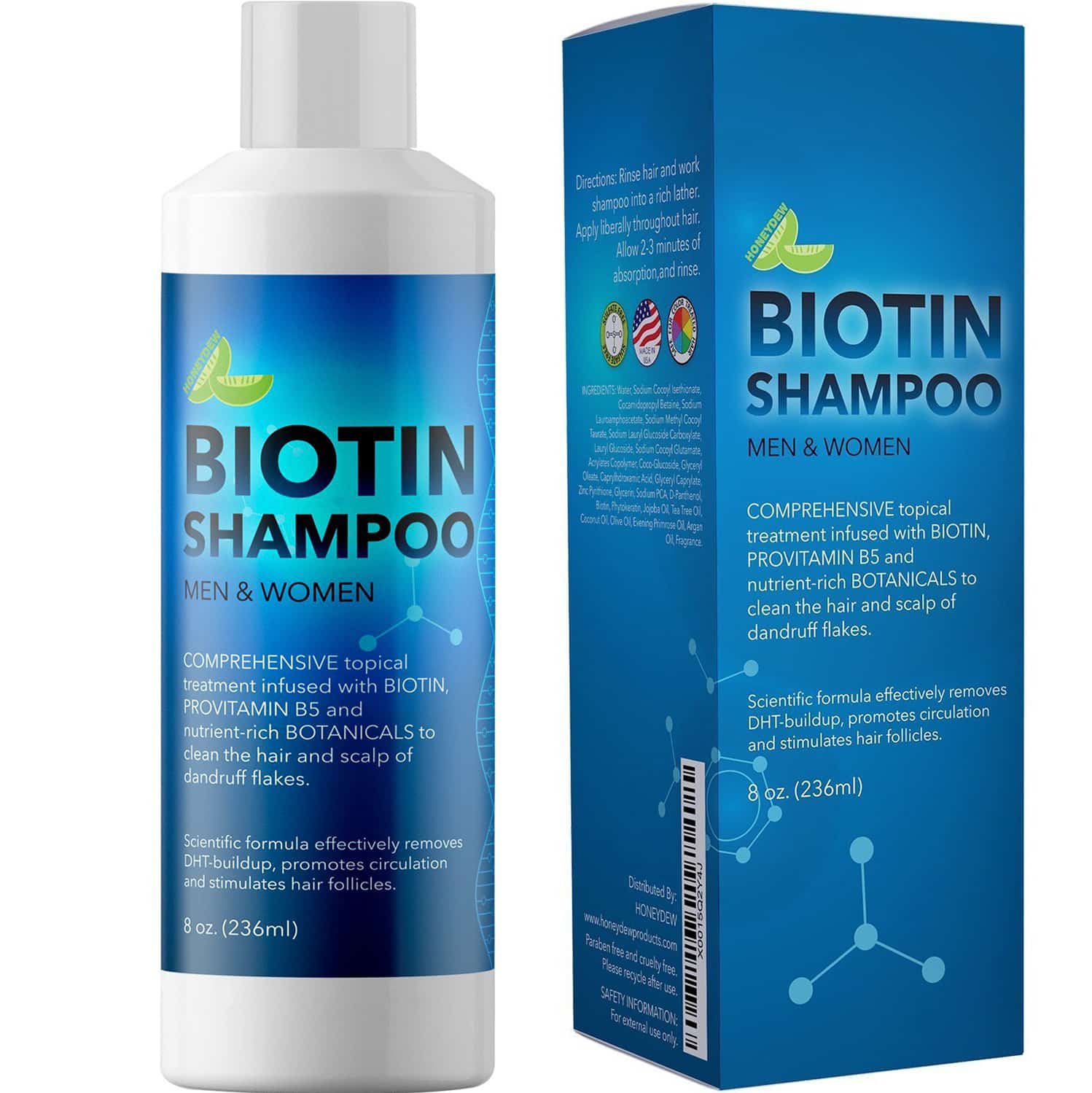 Honeydew Biotin Shampoo for Hair Growth with Damaged Hair Repair ...