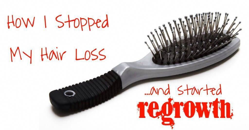 How I Stopped My Hair Loss and Started Regrowth #hairlossremedy # ...