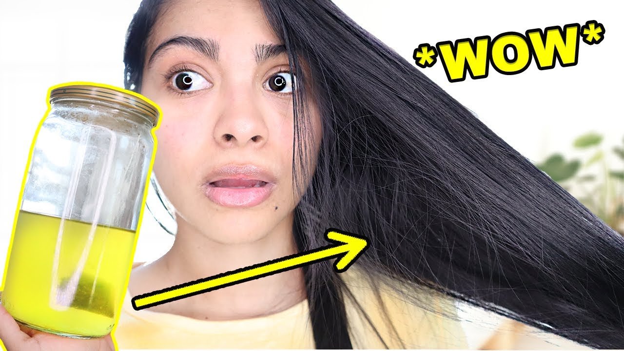 How I Use GREEN TEA RINSE on my hair to increase HAIR GROWTH! *stop ...