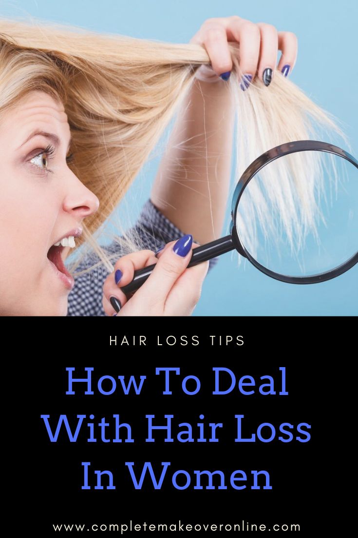 How To Deal With Hair Loss In Women