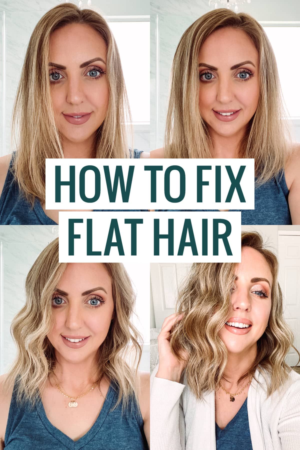 How to Fix Flat Hair