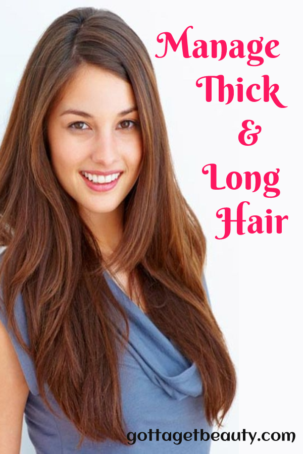 How To Manage Thick and Long Hair Awesomest tips to manage ...