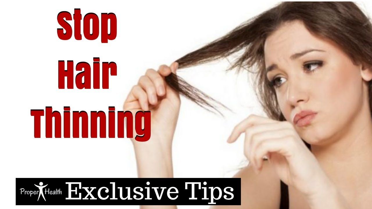 How to stop hair thinning? 10 Habits that make your hair ...