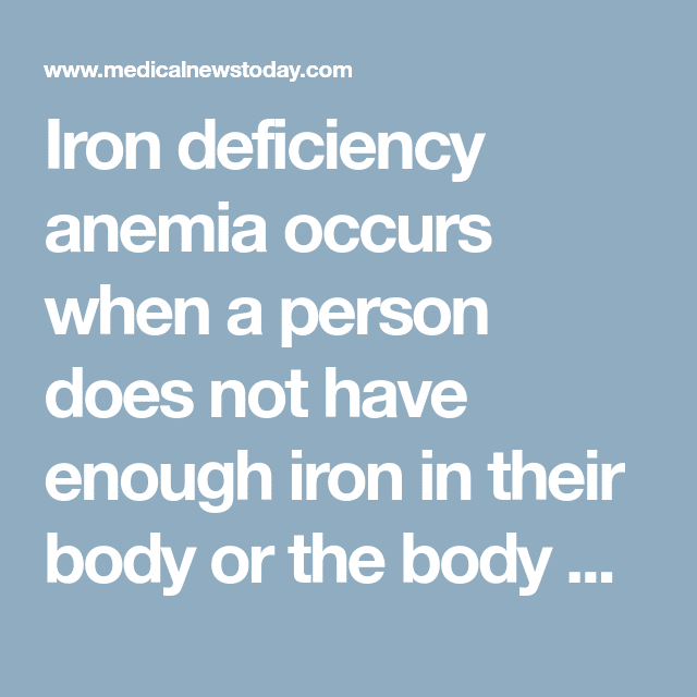 Iron Deficiency Anemia And Hair Loss : How we diagnose and treat iron ...