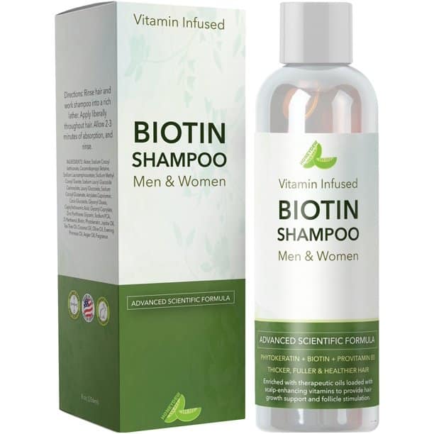 Natural Biotin Shampoo For Hair Growth and Strengthener