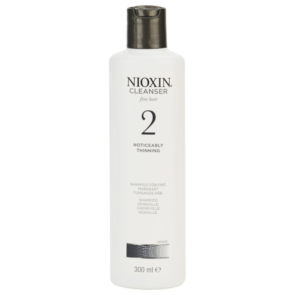 NIOXIN System 2 Cleanser Shampoo for Noticeably Thinning Natural Hair ...