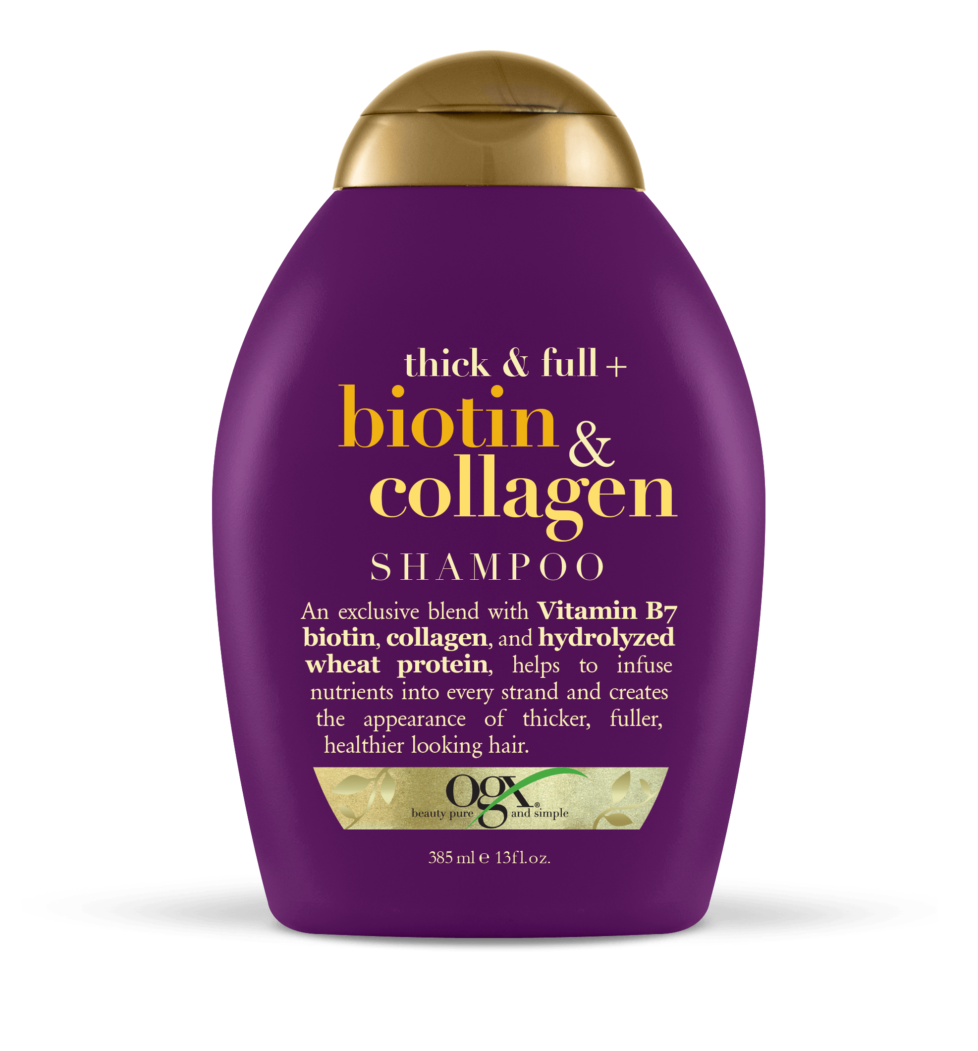 OGX Thick &  Full + Biotin &  Collagen Volumizing Shampoo ...