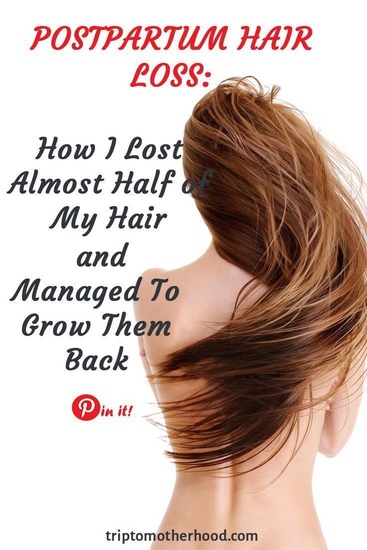 Postpartum Hair Loss: the secret to growing your hair back ...