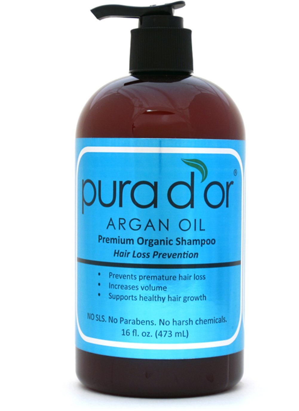 Pura dor Hair Loss Prevention Premium Organic Shampoo ...