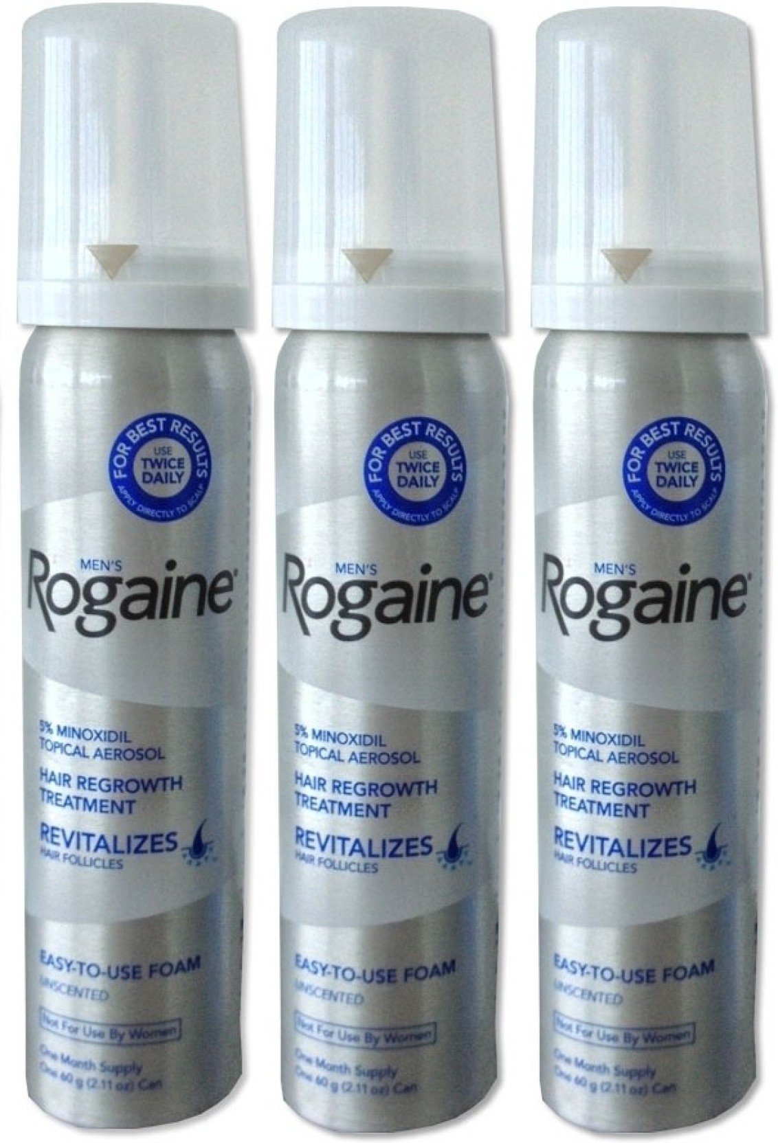 Rogaine Hair Loss Treatment Foam Men 3 Months Supply
