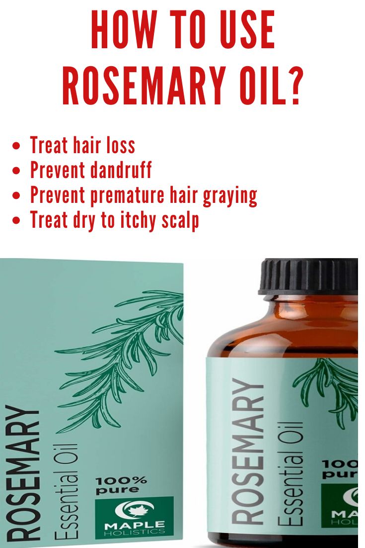 Rosemary oil for hair loss