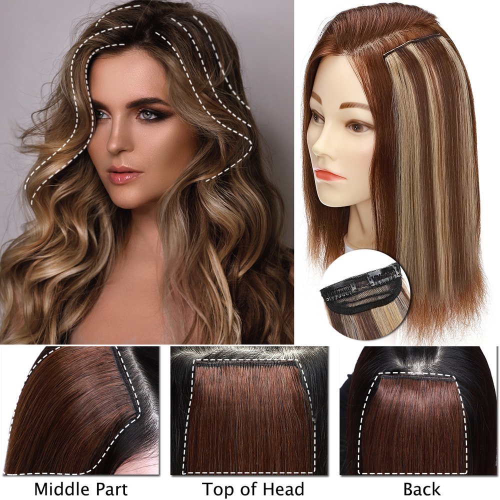 SEGO Thick Clip in Mini Human Hair Extensions for Women Adding Hair ...