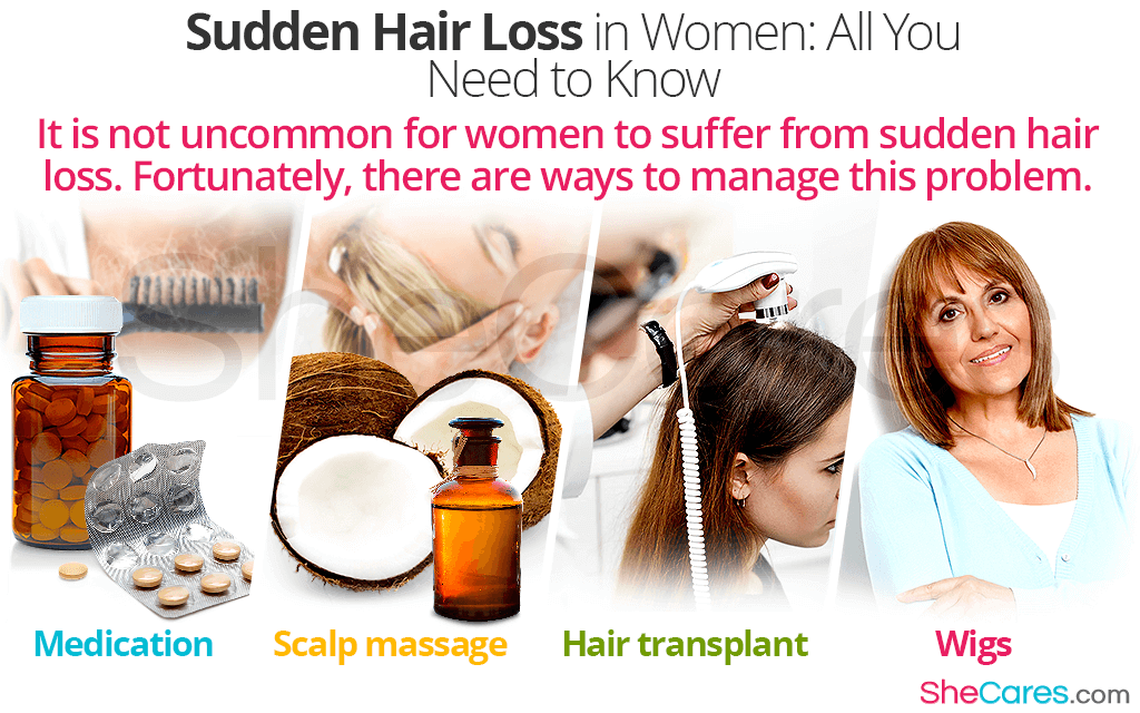 Sudden Hair Loss in Women: All You Need to Know