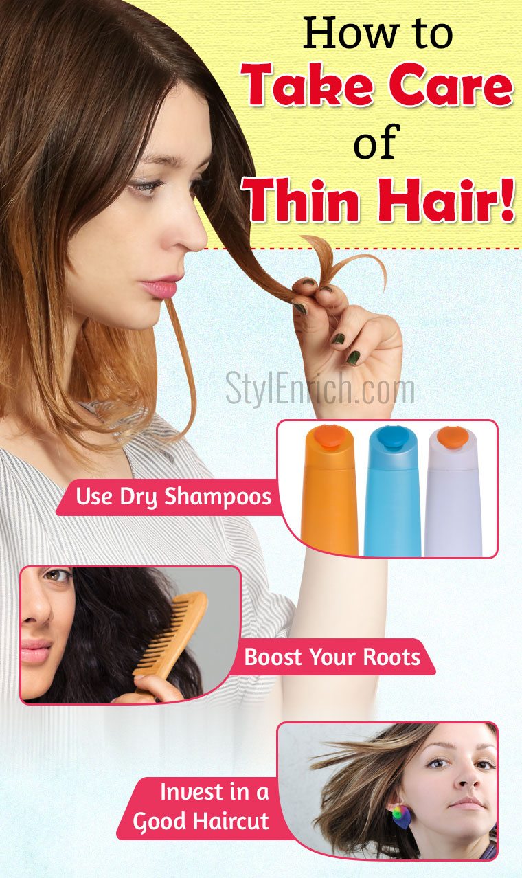 Thin Hair Care Tips : How to Take Care of Thin Straight Hair?