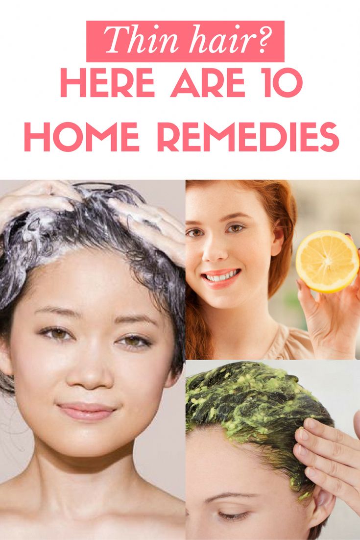 Thin hair? Here are 10 home remedies #thinninghair