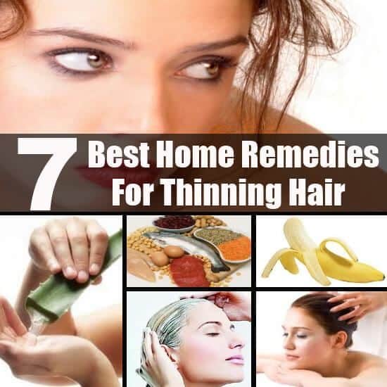 Thinning Hair Remedies For Women