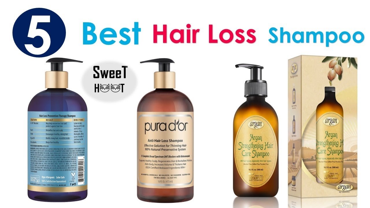 Top 5 Best Shampoo for Hair Loss