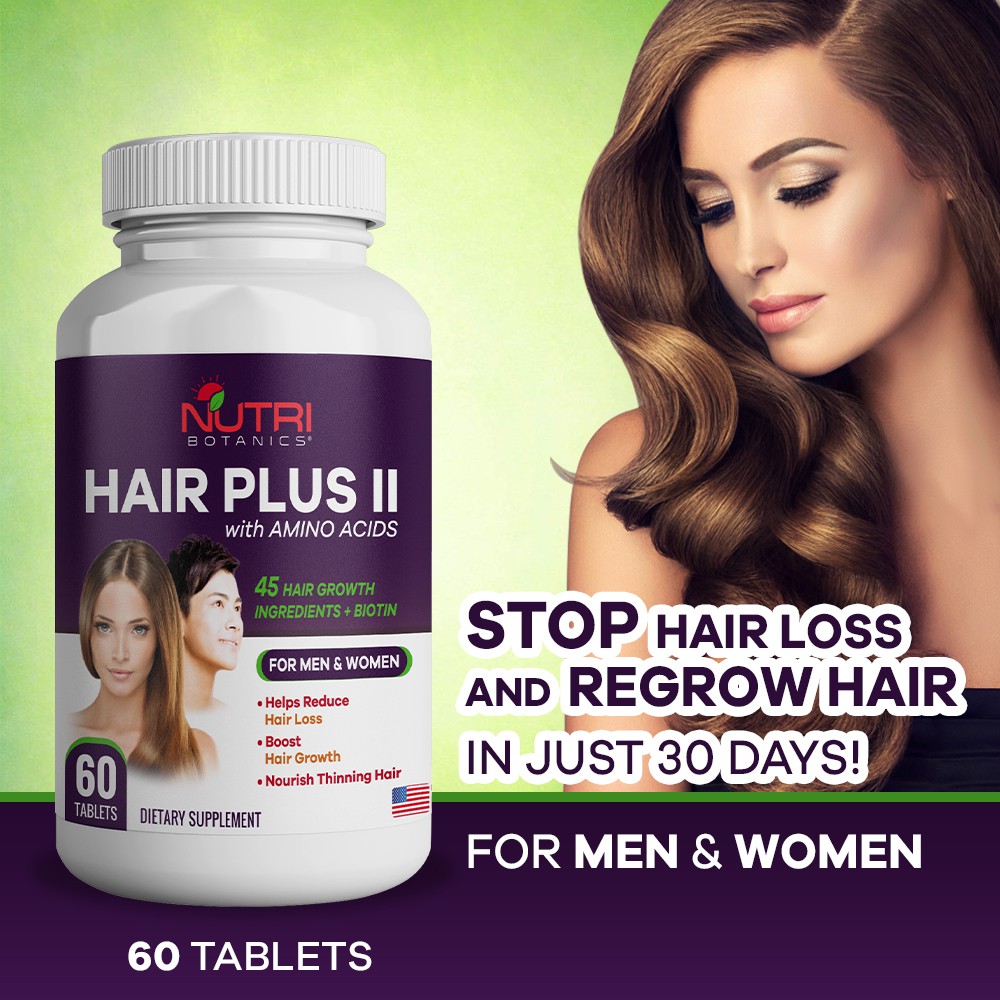 Vitamins To Prevent Hair Loss / Amazon Com Thick Hair Growth Vitamins ...
