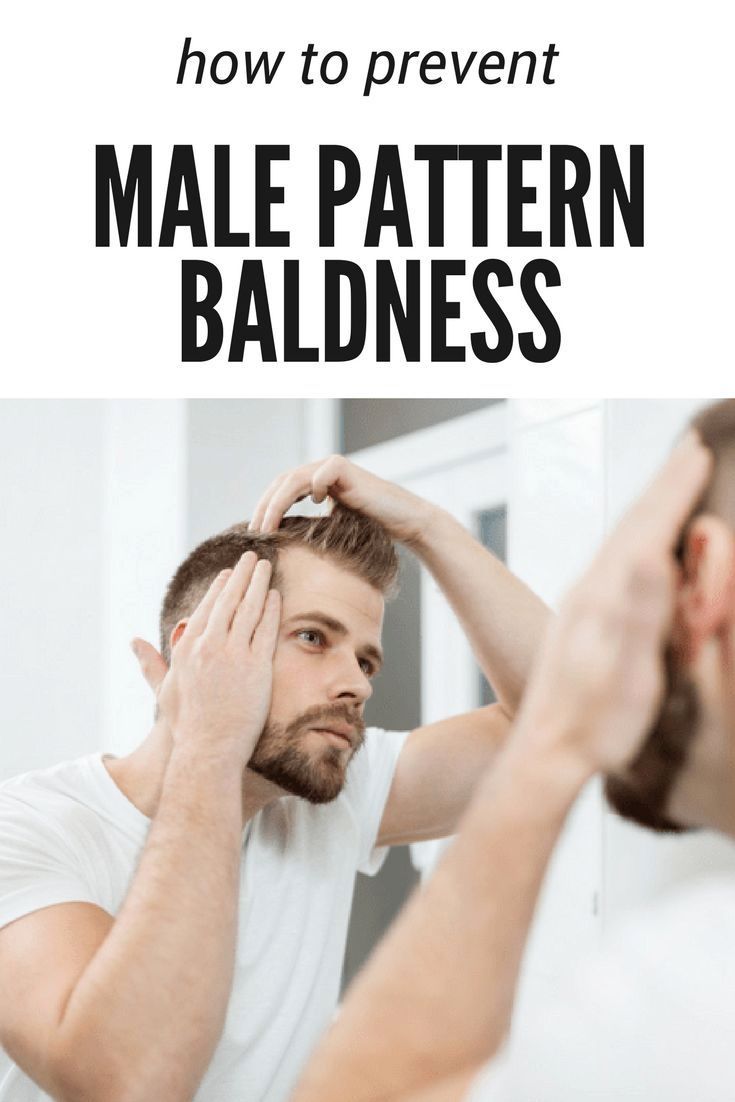 While you cannot stop hair loss from occurring, you can prevent male ...
